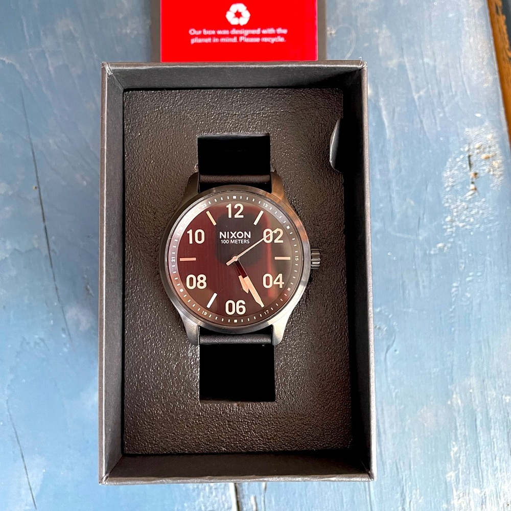 Brand New Nixon Patrol watch. Worn once great condition.